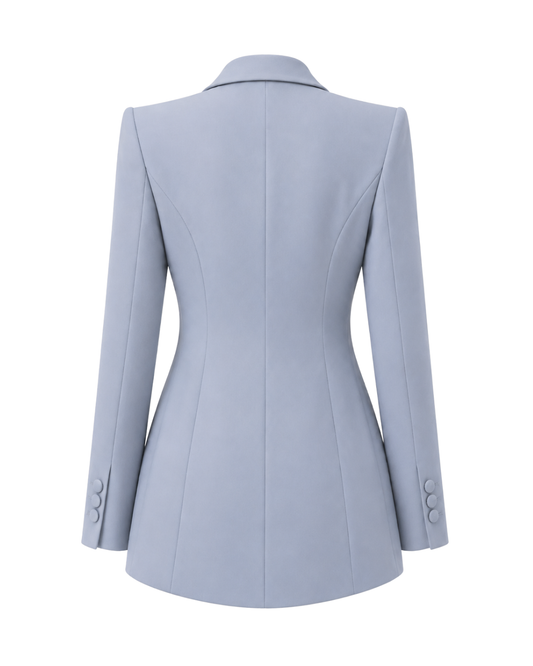 Iconic Bell Blazer - Light Blue
