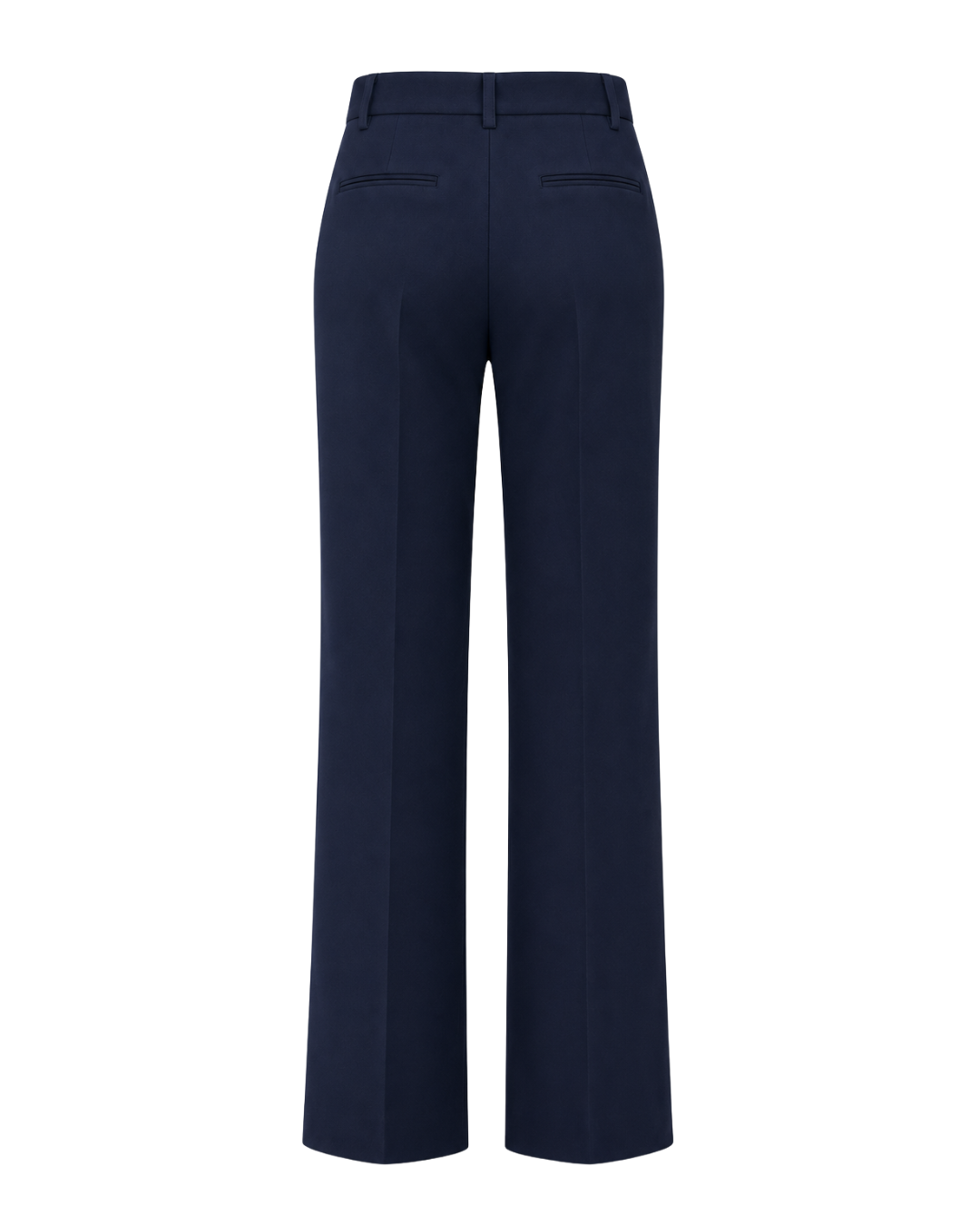 Sharp Straight Pant - Navy Blue