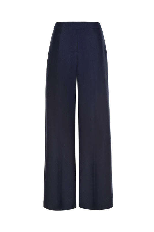 Sharp Glow Wide Pant - Navy Blue