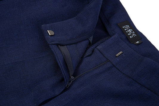 Sharp Straight Pant - Navy Blue (Ankle Length)