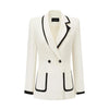 Asymmetrical Tux Style Blazer
