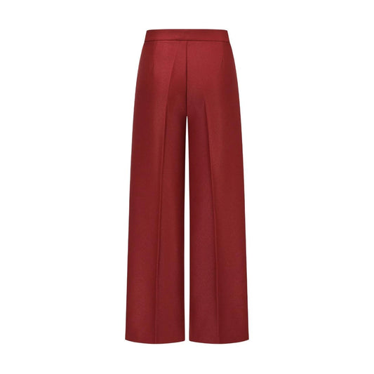Sharp Glow Wide Pant - Red