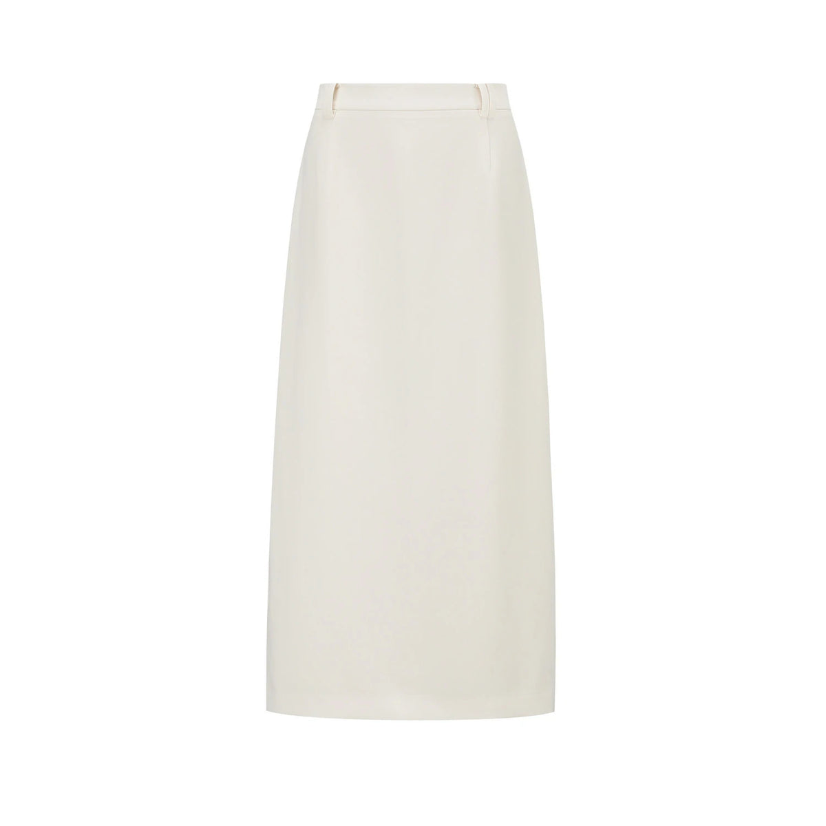 Sharp Maxi Skirt - White