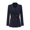 Double Breasted Blazer - Navy Blue