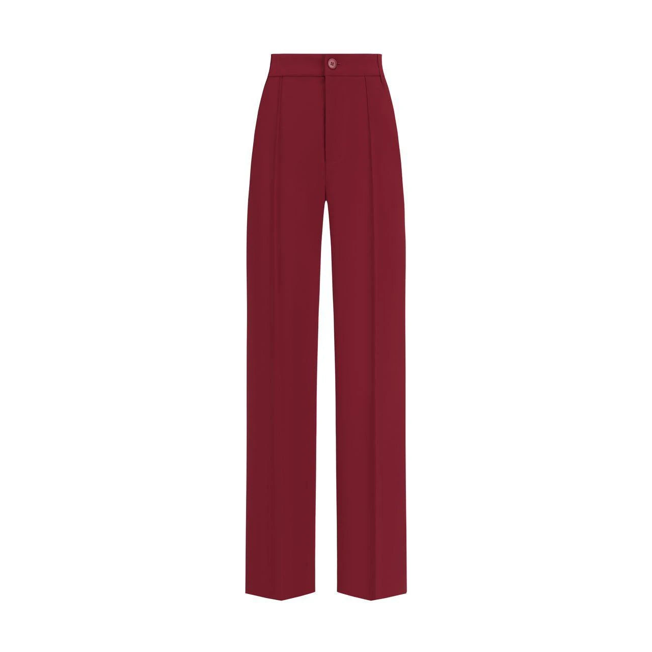 Iconic Straight Pant - Red