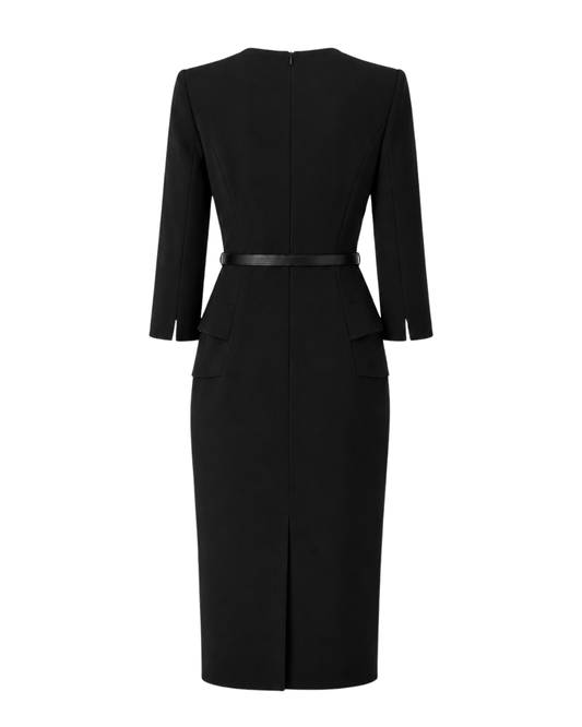 Iconic Midi Dress - Black