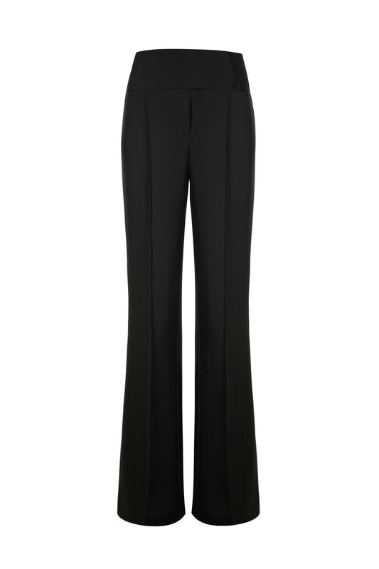 Sharp Flared Pant - Black