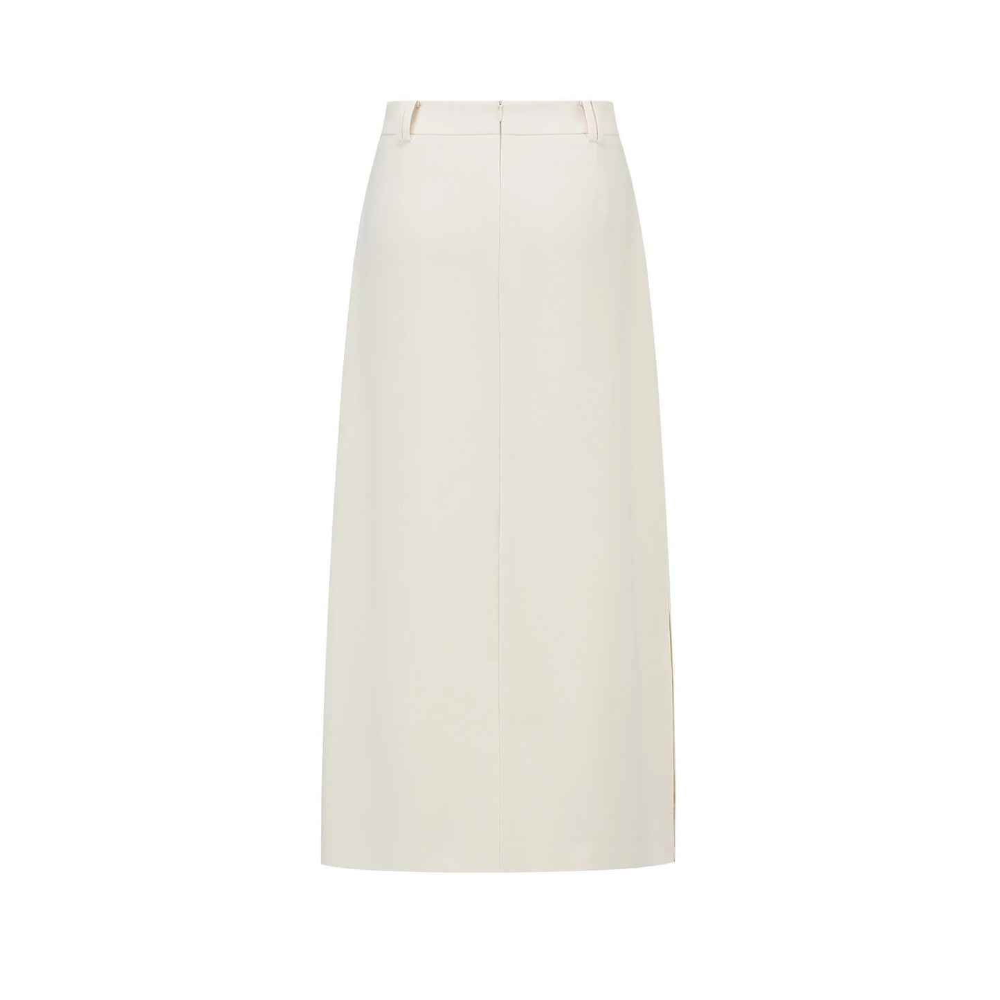 Sharp Maxi Skirt - White