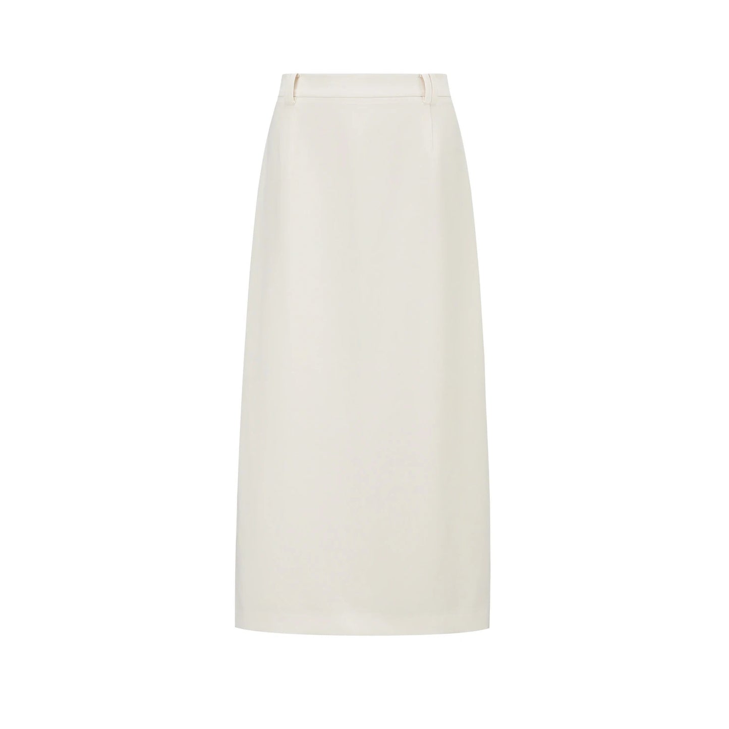 Sharp Maxi Skirt - White
