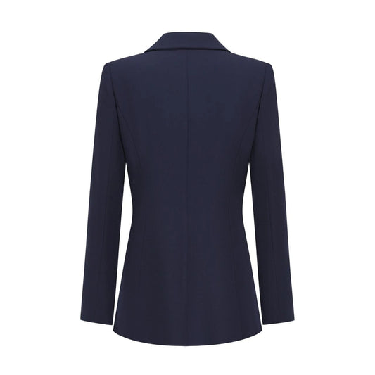 Double Breasted Blazer - Navy Blue