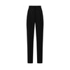 Sharp High Waist Ankle Pant - Black