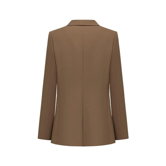 Sharp Waterproof Blazer - Brown