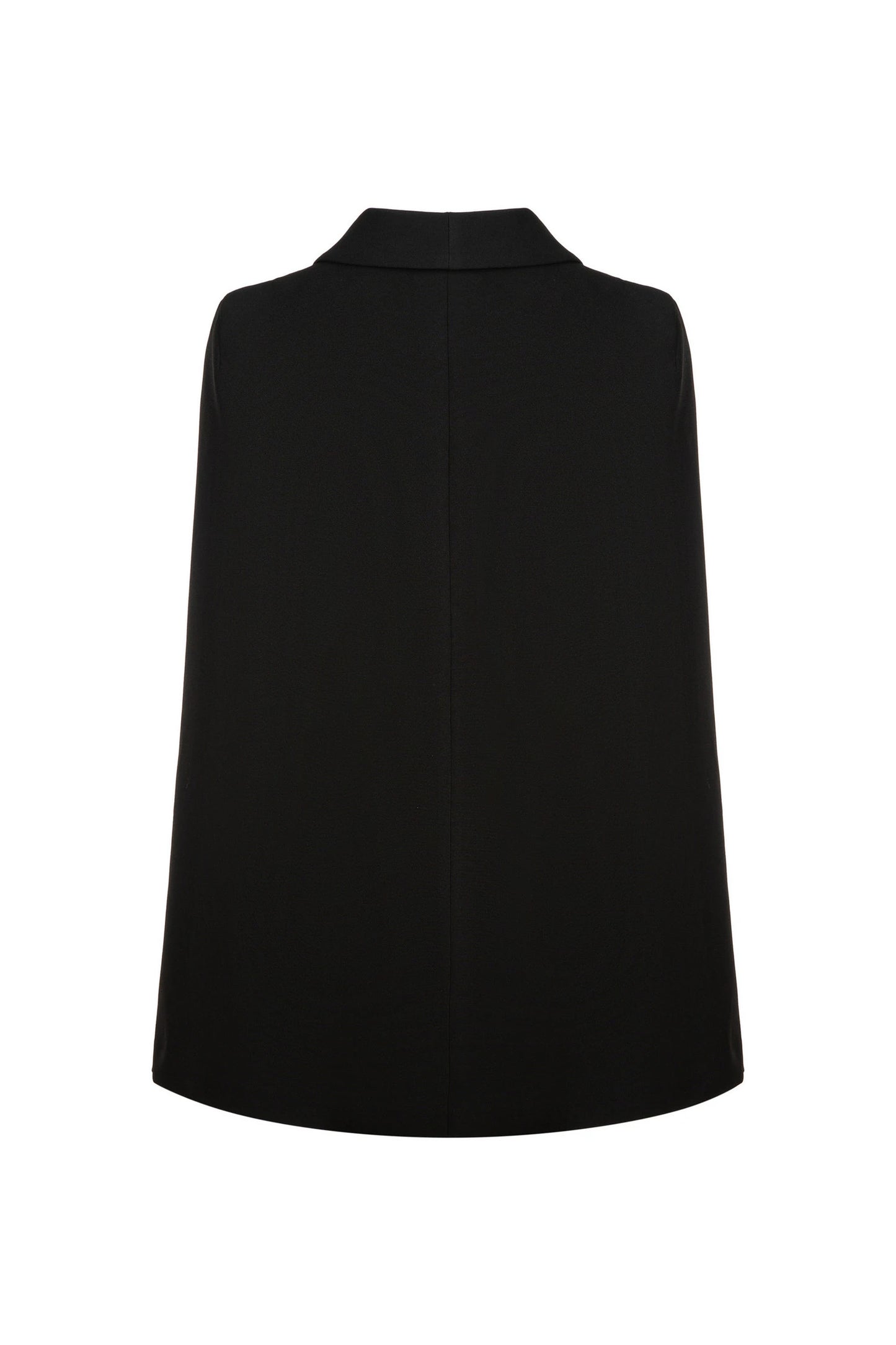 Iconic Cape Blazer - Black