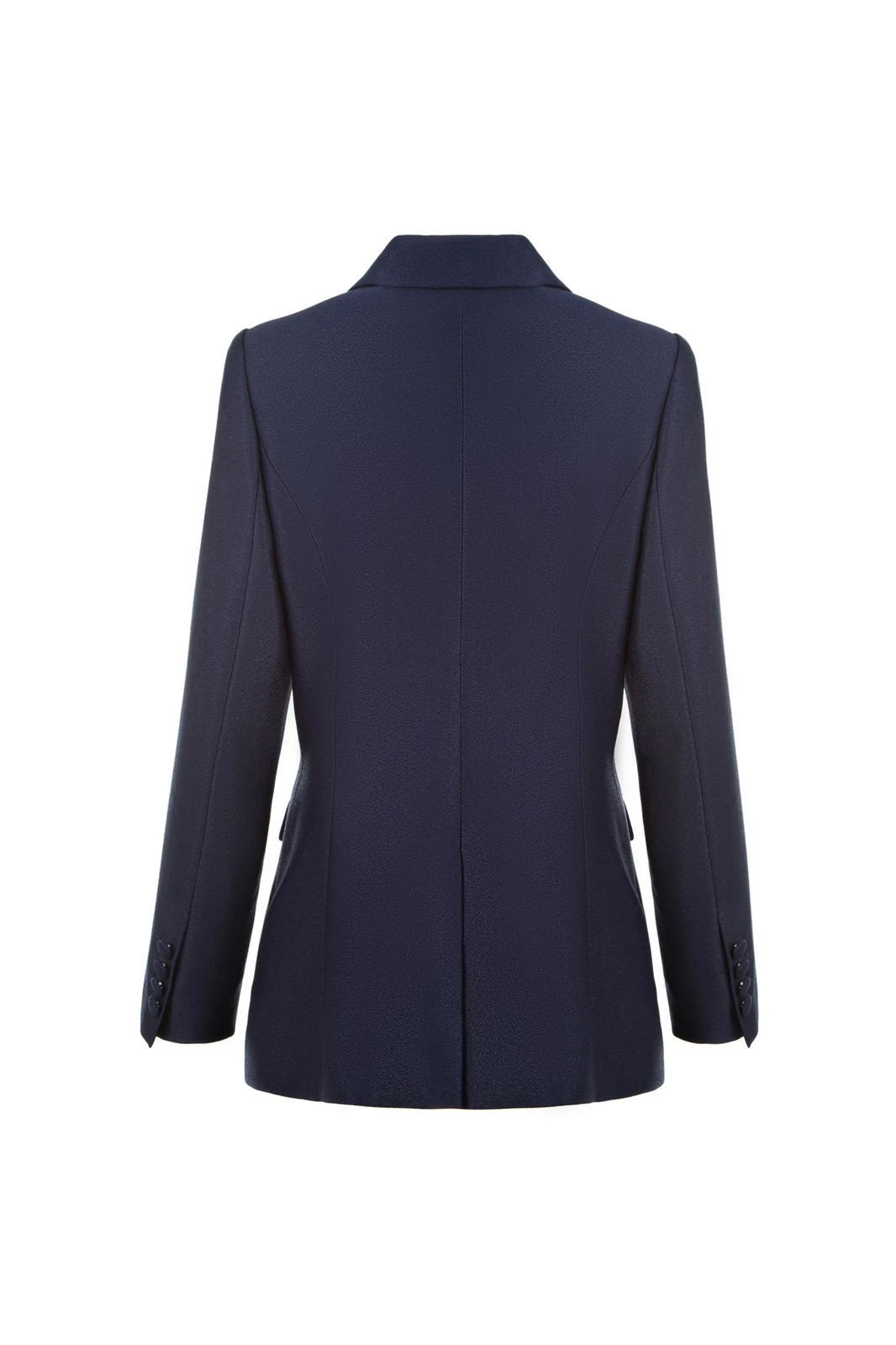 Sharp Glow Double Breasted Blazer - Navy Blue